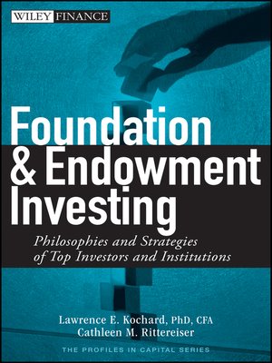 cover image of Foundation and Endowment Investing